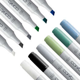 Ciao 6-pack Sea in de groep Pennen / Kunstenaarspotloden en -stiften / Illustratiemarkers bij Voorcrea (103869)