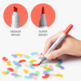 Ciao 6-pack Jewel Tones in de groep Pennen / Kunstenaarspotloden en -stiften / Illustratiemarkers bij Voorcrea (103870)