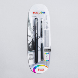 Pocket Brush Pen Set Black in de groep Pennen / Accessoires voor pennen / Vullingen en refills bij Voorcrea (104522)