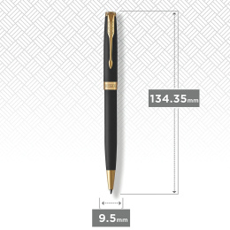 Sonnet Black/Gold Balpen in de groep Pennen / Fine Writing / Balpennen bij Voorcrea (104694)