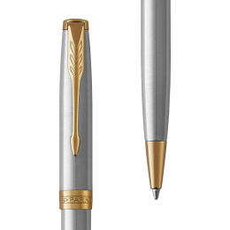 Sonnet Steel/Gold Balpen in de groep Pennen / Fine Writing / Balpennen bij Voorcrea (104699)