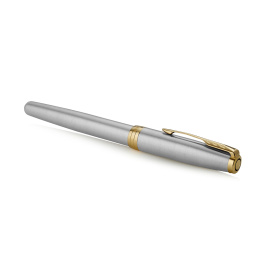 Sonnet Steel/Gold Rollerball in de groep Pennen / Fine Writing / Rollerball bij Voorcrea (104790)