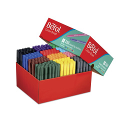 Colour Broad Tip 288-pack (3 jaar+) in de groep Kids / Kinderpotloden en -stiften / Viltstiften voor kinderen bij Voorcrea (104847)