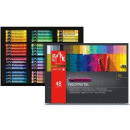 Neopastel 48-set in de groep Kunstenaarsmateriaal / Krijt en potloden / Pastelkrijt bij Voorcrea (104929)