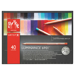 Luminance 6901 40-set in de groep Pennen / Kunstenaarspotloden en -stiften / Kleurpotloden bij Voorcrea (104930)