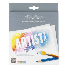 Artist Studio Aquarelpotloden 24-pack in de groep Pennen / Kunstenaarspotloden en -stiften / Aquarelpotloden bij Voorcrea (105027)