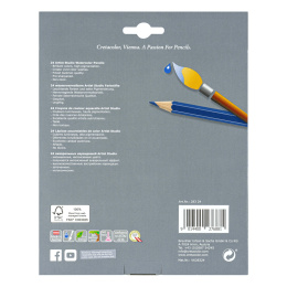 Artist Studio Aquarelpotloden 24-pack in de groep Pennen / Kunstenaarspotloden en -stiften / Aquarelpotloden bij Voorcrea (105027)