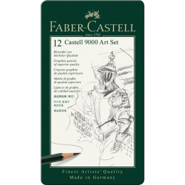 Potlood Castell 9000 Art Set in de groep Pennen / Schrijven / Potloden bij Voorcrea (105055)