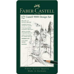 Potlood Castell 9000 Design Set in de groep Pennen / Schrijven / Potloden bij Voorcrea (105056)
