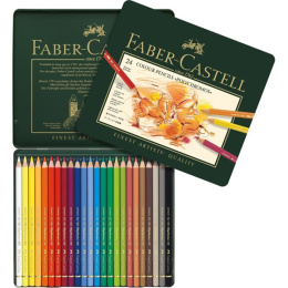 Kleurpotloden Polychromos 24-set in de groep Pennen / Kunstenaarspotloden en -stiften / Kleurpotloden bij Voorcrea (105075)