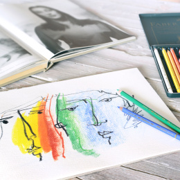 Kleurpotloden Polychromos 24-set in de groep Pennen / Kunstenaarspotloden en -stiften / Kleurpotloden bij Voorcrea (105075)