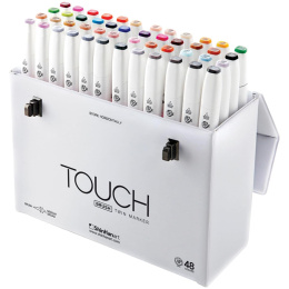 Twin Brush Marker 48-set in de groep Pennen / Kunstenaarspotloden en -stiften / Illustratiemarkers bij Voorcrea (105317)