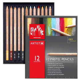Pastel Pencils 12-set in de groep Pennen / Kunstenaarspotloden en -stiften / Pastelpotloden bij Voorcrea (105980)