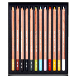 Pastel Pencils 12-set in de groep Kunstenaarsmateriaal / Kunstenaarsverf / Pastel bij Voorcrea (105980)