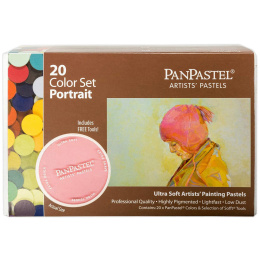 Portrait 20-set in de groep Kunstenaarsmateriaal / Kunstenaarsverf / Pastel / Zachte pastels bij Voorcrea (106068)