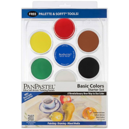Basic Colors Set in de groep Kunstenaarsmateriaal / Kunstenaarsverf / Pastel / Zachte pastels bij Voorcrea (106069)