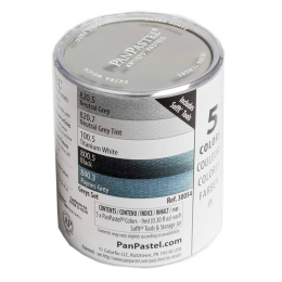 Starter 5-set Greys in de groep Kunstenaarsmateriaal / Kunstenaarsverf / Pastel / Zachte pastels bij Voorcrea (106085)