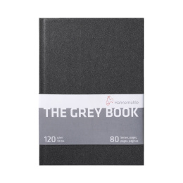The Grey Book A5 in de groep Papier & Blokken / Tekenblokken / Schetsboeken bij Voorcrea (106115)
