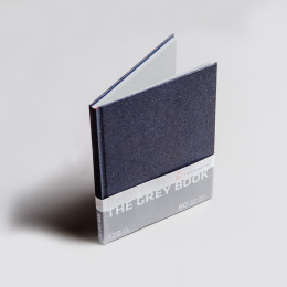The Grey Book A5 in de groep Papier & Blokken / Tekenblokken / Schetsboeken bij Voorcrea (106115)