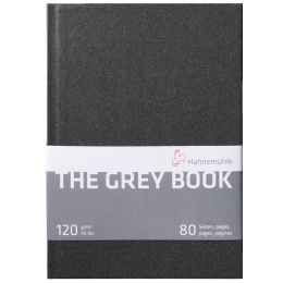 The Grey Book A4 in de groep Papier & Blokken / Tekenblokken / Schetsboeken bij Voorcrea (106116)