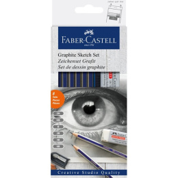 Goldfaber Drawing Set Graphite in de groep Pennen / Schrijven / Potloden bij Voorcrea (106535)