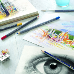 Watercolour pencil Goldfaber Aqua Fuchsia 123 in de groep Pennen / Schrijven / Potloden bij Voorcrea (106538)