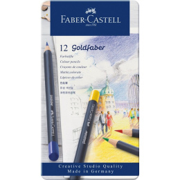 Goldfaber Kleurpotloden 12-set in de groep Pennen / Kunstenaarspotloden en -stiften / Kleurpotloden bij Voorcrea (106635)