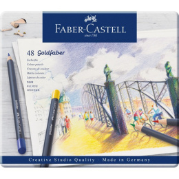 Goldfaber Kleurpotloden 48-set in de groep Pennen / Kunstenaarspotloden en -stiften / Kleurpotloden bij Voorcrea (106636)