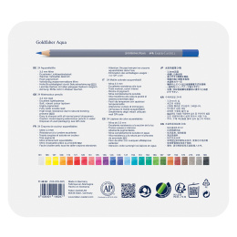 Goldfaber Aqua Aquarelpotloden 24-set in de groep Pennen / Kunstenaarspotloden en -stiften / Aquarelpotloden bij Voorcrea (106637)