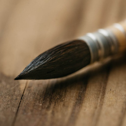 Kazan Eekhoornhaar Penseel 803 Puntig Mop Maat 00 in de groep Kunstenaarsmateriaal / Penselen / Aquarelpenselen bij Voorcrea (108295)