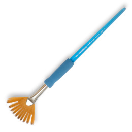 Synthetisch Penseel Symbiose Getande Waaier Maat 8 in de groep Kunstenaarsmateriaal / Penselen / Synthetische penselen bij Voorcrea (108361)