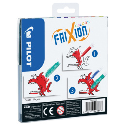FriXion Colors 12-pack Uitwisbare Viltstiften (+3 jaar) in de groep Pennen / Kunstenaarspotloden en -stiften / Viltstiften bij Voorcrea (109080)