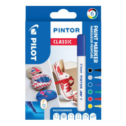 Pintor Fine 6-pack Classic in de groep Pennen / Kunstenaarspotloden en -stiften / Illustratiemarkers bij Voorcrea (109497)