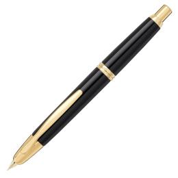 Capless Vulpen Black/Gold in de groep Pennen / Fine Writing / Vulpennen bij Voorcrea (109539)