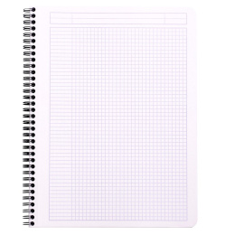 Notebook Spiral A4 Geruit in de groep Papier & Blokken / Schrijven en noteren / Schrijfblokken en schriften bij Voorcrea (110240)