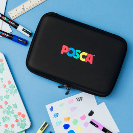 Marker 24-set Rubbercase in de groep Pennen / Kunstenaarspotloden en -stiften / Illustratiemarkers bij Voorcrea (110396)