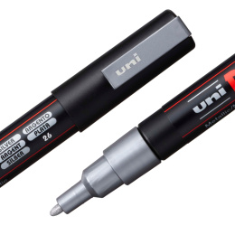 Posca PC-3M Metallic 4-set in de groep Pennen / Kunstenaarspotloden en -stiften / Illustratiemarkers bij Voorcrea (110421)