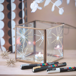 PC-3M Metallic 4-set in de groep Pennen / Kunstenaarspotloden en -stiften / Illustratiemarkers bij Voorcrea (110421)