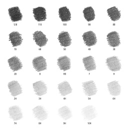 Potlood Mars Lumograph 100 in de groep Pennen / Schrijven / Potloden bij Voorcrea (110763_r)