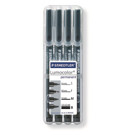 4-pack Lumocolor permanent in de groep Pennen / Labelen en kantoor / Markers bij Voorcrea (111029)