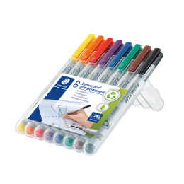 8-pack Lumocolor Non-permanent Medium in de groep Pennen / Labelen en kantoor / Markers bij Voorcrea (111071)