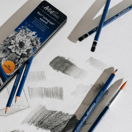 Mars Lumograph Aqua 5-pack in de groep Pennen / Kunstenaarspotloden en -stiften / Aquarelpotloden bij Voorcrea (111230)