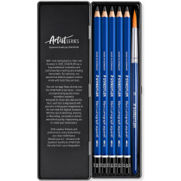 Mars Lumograph Aqua 5-pack in de groep Pennen / Kunstenaarspotloden en -stiften / Aquarelpotloden bij Voorcrea (111230)