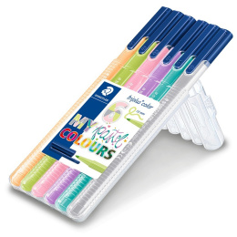 Triplus Color Pastel 6-pack in de groep Pennen / Schrijven / Fineliners bij Voorcrea (111234)