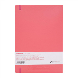 Sketchbook A4 Coral Red in de groep Papier & Blokken / Tekenblokken / Schetsboeken bij Voorcrea (111765)