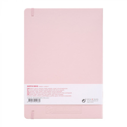 Sketchbook A4 Pastel Pink in de groep Papier & Blokken / Tekenblokken / Schetsboeken bij Voorcrea (111768)