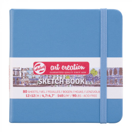 Art Creation Sketchbook Lake Blue 12x12 cm in de groep Papier & Blokken / Tekenblokken / Schetsboeken bij Voorcrea (111771)