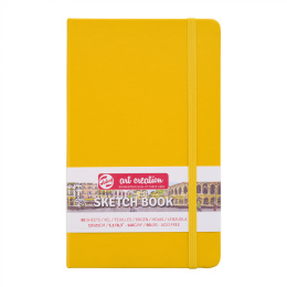 Sketchbook Large Golden Yellow in de groep Papier & Blokken / Tekenblokken / Schetsboeken bij Voorcrea (111773)
