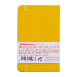 Sketchbook Pocket Golden Yellow in de groep Papier & Blokken / Tekenblokken / Schetsboeken bij Voorcrea (111777)