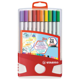 Brush 68 20-set in de groep Pennen / Kunstenaarspotloden en -stiften / Brushpennen bij Voorcrea (111786)
